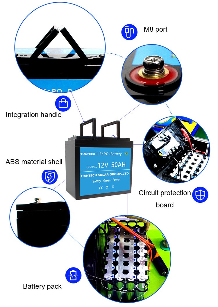 Rechargeable lifepo4 battery