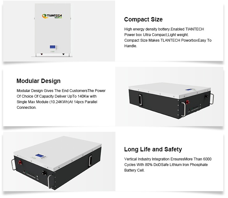 48V 100AH Free maintenance lifepo4 battery